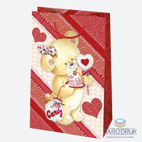 Pol-mak Torebka ozdobna Pol-Mak mix wzorów 160x240x70 (T3)