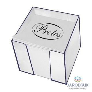 Protos Kostka papierowa biały [mm:] 85x85x 80 Protos