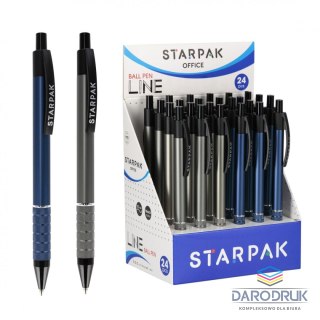 Starpak Długopis LINE OFF wkład niebieski 0,7mm Starpak (541168)