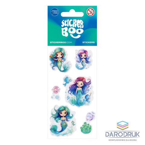 Stickerboo Naklejka (nalepka) Syrenki Stickerboo (550330)