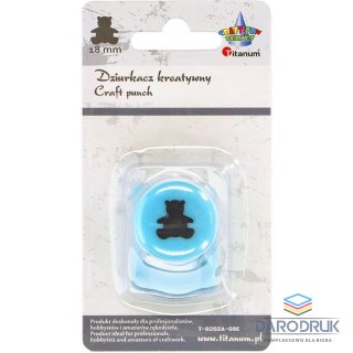 Titanum Dziurkacz ozdobny Craft-Fun Series 18mm miś Titanum (T-8202A-09E)