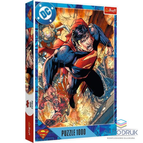 Trefl Puzzle Superman w akcji 1000 el. Trefl (10936)