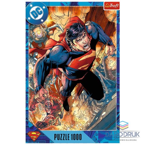 Trefl Puzzle Superman w akcji 1000 el. Trefl (10936)