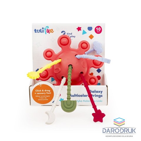 Tuli Fun Zabawka edukacyjna GALAKTYKA KOLOROWE LINKI Tuli Fun (TF30134)