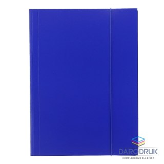 VauPe Teczka kartonowa na gumkę Eco A4 niebieski 380g VauPe (319/03)