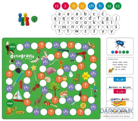Adamigo Gra edukacyjna Ortografia na wesoło Adamigo