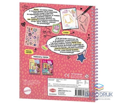Ameet Książka dla dzieci Barbie™. Kreatywnik Ameet (SSK 1101)