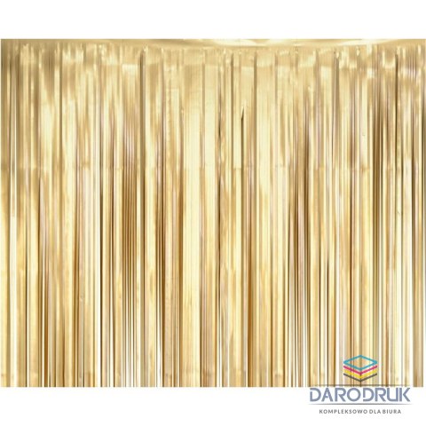 Godan Dekoracja Kurtyna matowa B&C jasnozłota, 100x200 cm Godan (SH-KMJZ)