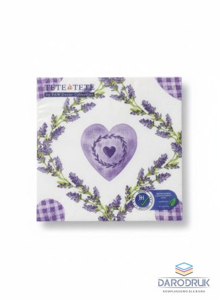 Paw Serwetki TaT Lavender Town mix papier [mm:] 330x330 Paw (TL128800)