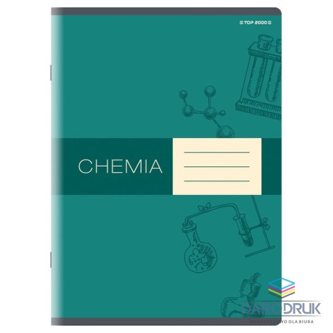TOP-2000 Zeszyt A5 chemia 60k. 70g krata [mm:] 150x210 TOP-2000 (400160610)