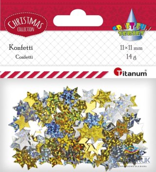 Titanum Konfetti Craft-Fun Series gwiazdki Titanum