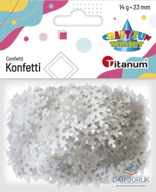 Titanum Konfetti Craft-Fun Series płatki śniegu Titanum (284814)
