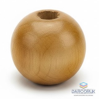 Titanum Ozdoba drewniana Craft-Fun Series Korale drewniane w kolorze ciemnobrązowym Titanum (25KBZ006)