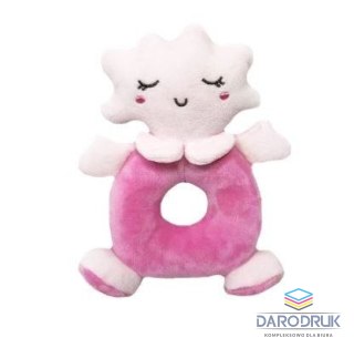 Tulilo Grzechotka chmurka różowa 18 cm Tulilo (9282)