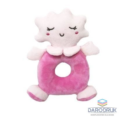 Tulilo Grzechotka chmurka różowa 18 cm Tulilo (9282)