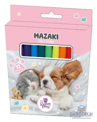 Beniamin Flamaster The Sweet Pets 12 kol. Beniamin (2310)