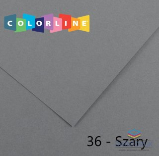 Canson Brystol Colorline 36 szary 150g 10k [mm:] 500x650 Canson (200041412)