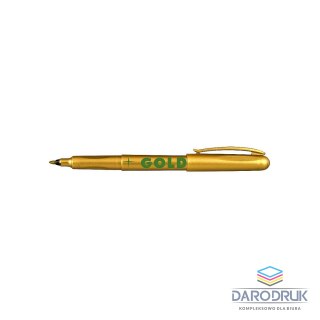 Centropen Marker permanentny wkład złoty 1,0mm okrągła końcówka Centropen (2670/01)