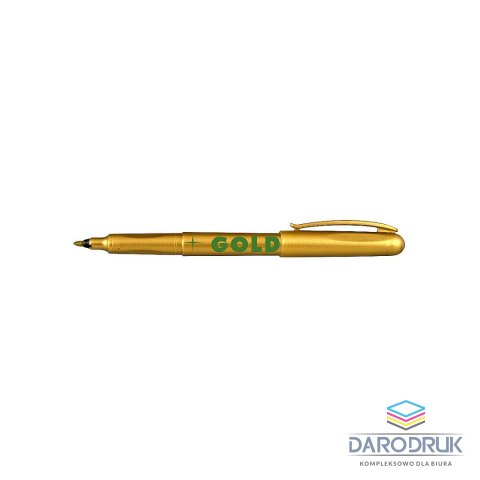 Centropen Marker permanentny wkład złoty 1,0mm okrągła końcówka Centropen (2670/01)