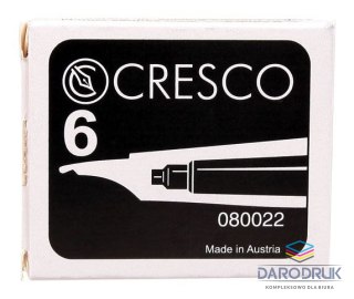 Cresco Naboje krótkie czarne Cresco (080022)