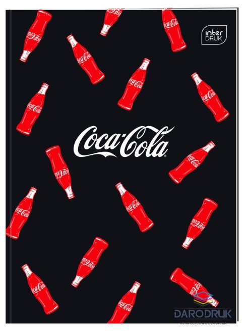 Interdruk Zeszyt A4 COCA COLA MAT+UV 32k. 70g trzy linie Interdruk
