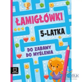 Książka dla dzieci Łamigłówki 5-latka. Do zabawy do myślenia