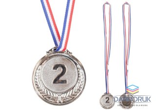 Lean Gadżet srebrny medal cynkowy 6,5cm Lean (20948)