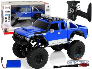 Lean Samochód Off- Road R/C 2.4G Climbing Car 1:8 niebieski Lean (9936)