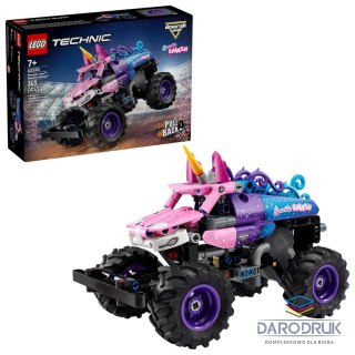 Lego Klocki konstrukcyjne Technic Monster Jam™ Sparkle Smash™ z napędem typu pull-back Lego (42220)