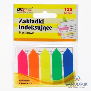 Okoffice Zakładki indeksujące 125k [mm:] 12x45 Okoffice (SDM-110)