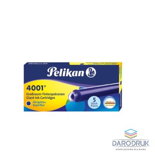 Pelikan Naboje długie GTP/5 310748 niebieski Pelikan (400142571)