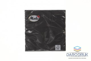 Pol-mak Serwetki czarny papier [mm:] 330x330 Pol-mak (002300)