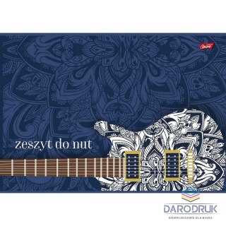 St.Majewski Zeszyt do nut A4 16k. 70g pięciolinia St.Majewski