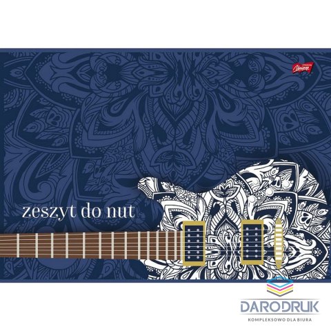 St.Majewski Zeszyt do nut A4 16k. 70g pięciolinia St.Majewski