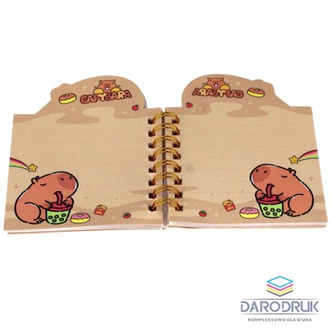 Starpak Notes (notatnik) A7 Kapibara 50k. Starpak (562601)