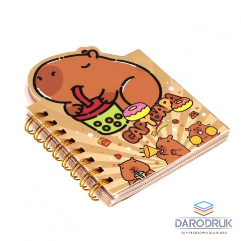 Starpak Notes (notatnik) A7 Kapibara 50k. Starpak (562601)