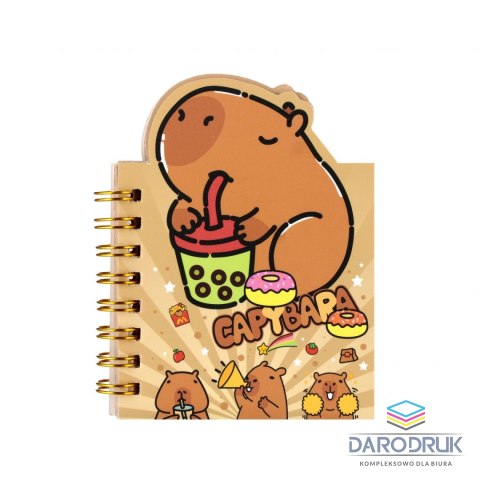 Starpak Notes (notatnik) A7 Kapibara 50k. Starpak (562601)