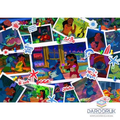 Trefl Puzzle Lilo I Stich Słodkie Wspomnienia 1000 el. Trefl (10882)