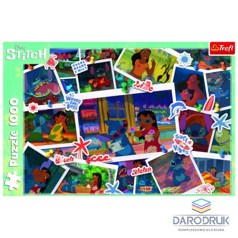 Trefl Puzzle Lilo I Stich Słodkie Wspomnienia 1000 el. Trefl (10882)