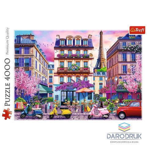 Trefl Puzzle Wiosna w Paryżu 4000 el. Trefl (45011)