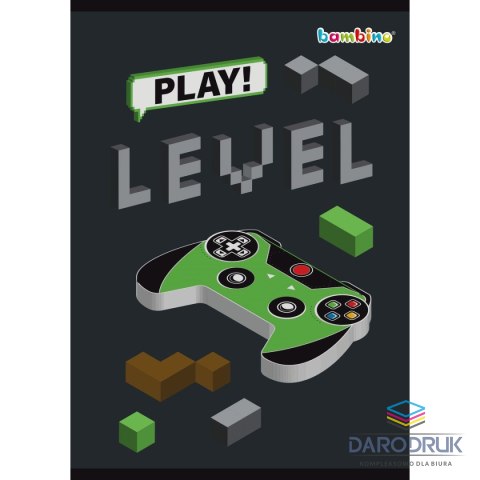 Unipap Zeszyt A5 Bambino 32k. krata Unipap