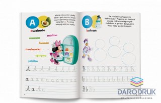 Ameet Książka dla dzieci DISNEY UCZY. LITERY. MINNIE Ameet (UDN 9307)