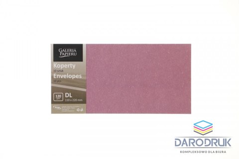 Argo Koperta DL fioletowa lawendowa [mm:] 99x210 Argo (282123) 10 sztuk