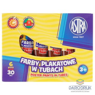 Astra Farby plakatowe kolor: brązowa 30ml 1 kolor. Astra