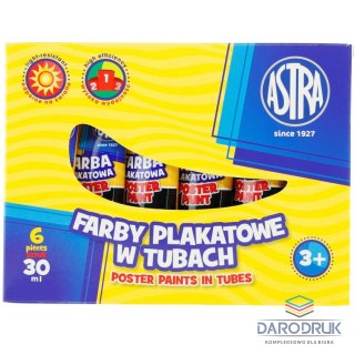 Astra Farby plakatowe kolor: czarny 30ml 1 kolor. Astra