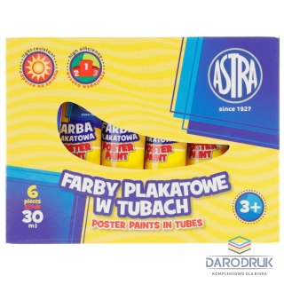 Astra Farby plakatowe kolor: żółty 30ml 1 kolor. Astra