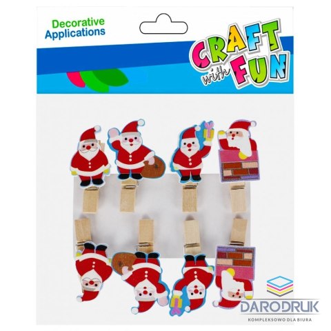Craft With Fun Klamry BN 8 szt Craft With Fun (521587)