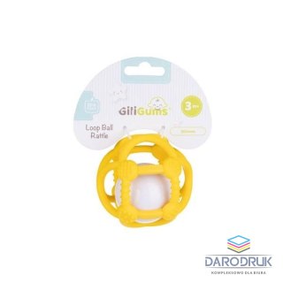 Giligums Grzechotka piłka żółta Giligums (GG50136)