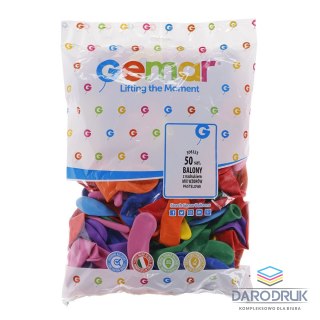 Godan Balon kształty mix 50 szt Godan