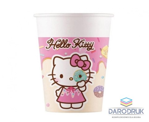 Godan Kubek jednorazowy Hello Kitty and Kuromi papier 200ml Godan (98233)